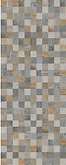 Naxos Lithos Mosaico Grey 3D 32x80.5 / Наксос Литос Мосаико Грей 3D 32x80.5 